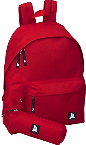 Julian Ross JR3007 Sac à Dos, 40cm, 24 L (Rouge)