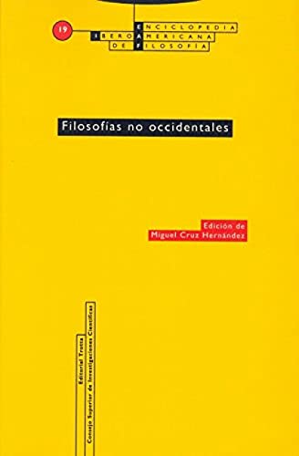 Portada de FILOSOFÍAS NO OCCIDENTALES Vol. 19