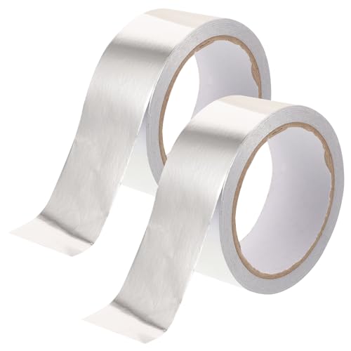 HAWILLOSCH Sulation Aluminum Foil Tape Roll High Temp Heavy Duty for Ductwork Metal Repair and Sealing