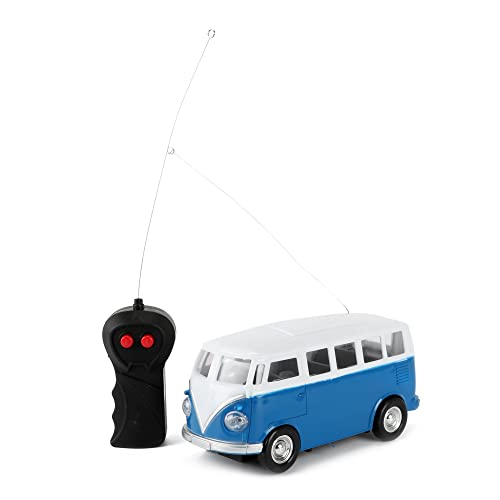 TOI-Toys RC Cars Spielzeug Bus für Kinder - Retrobus - Blau - ferngesteuertes Auto - ab 3 Jahren Cover
