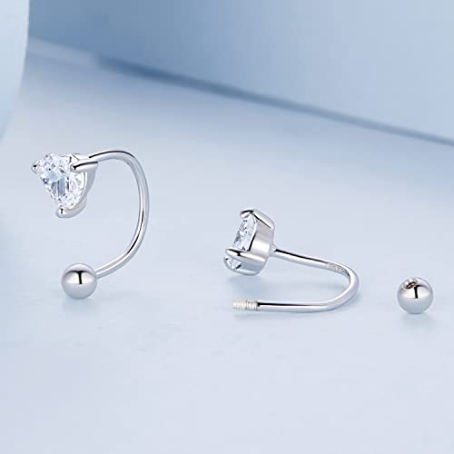 Boucles d'oreilles Love légères pour lobes sensibles - 5