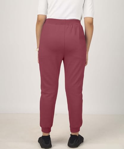 Image of KYDA Kids Girls Loose Mid Rise Cottonblend Printed Track Pants (Pack of 1)