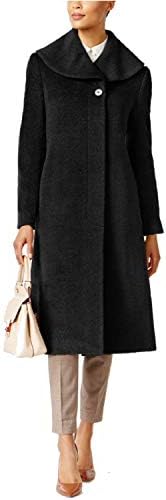 York Flyaway Shawl Collar Maxi Coat 