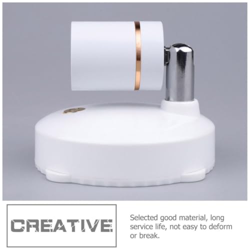 Foco LED Recargable USB Blanco con Control Remoto Lámparas ABS de Interior Pack de 2 4