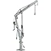 Vestil Galvanized Steel Winch Operated Pickup Truck Jib Crane 1000 Lb., WTJ-2-G