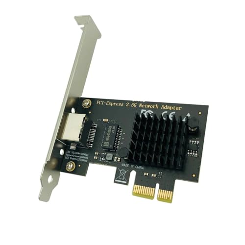 Tarjeta de Red PCI Express 2.5Gbps Ethernet Gigabit PCIE LAN 1 Puerto RJ45 para Intel I225V para PC de Escritorio miniatura 2