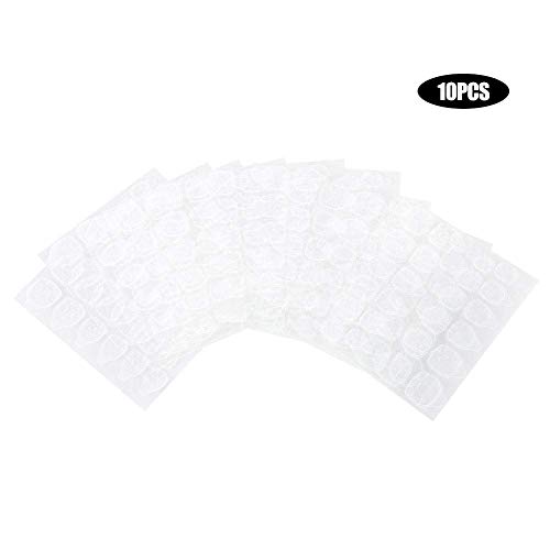 Breathable Adhesive Tabs Fake Nail Glue Sticker, Double Sided Adhesive Nail, 10 Sheets Transparent Double-Sided Adhesive Tapes Toenail Toe Nail Sticker Nail Glue Sticker False Nail Tips #TOP1