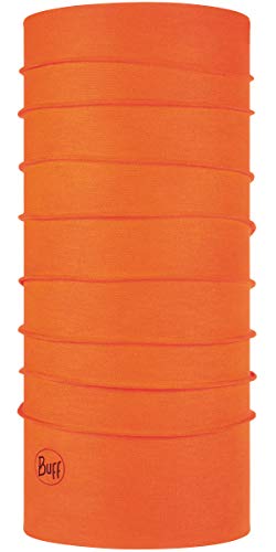 Buff CoolNet UV Neck Gaiter, UPF 50 Sun Protection, Breathable, Cooling Bandana, Versatile, Quick Dry Face Mask, Hunter Orange, Adult Size