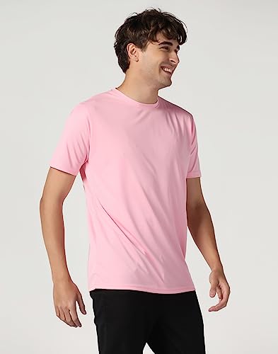 Image of INKKR Men's Short Sleeve Round Neck Dry Fit Multicolor T-Shirt Combo