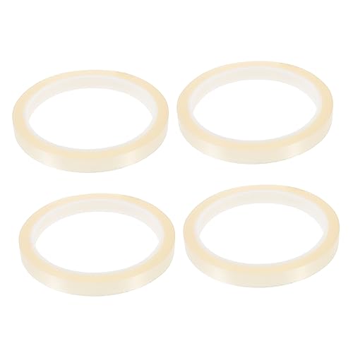 HOMOCONO High Temp Tape 4 Rolls Heat Resistant Transfer Tape for Heat Transfer Vinyl