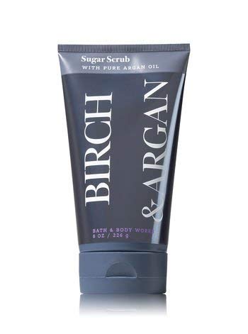 Bath and Body Works Birch & Argan Sugar Scrub 8 Oz.