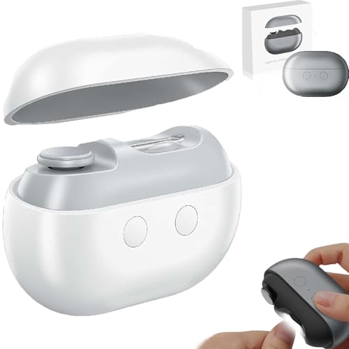 Coupe-ongle électrique pied senior à 3 vitesses avec éclairage LED performant