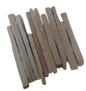 Beauty Tool White Slate Pencils Natural Lime Stone Chalk For School, Collage, Office (2 BOX) (White Color)