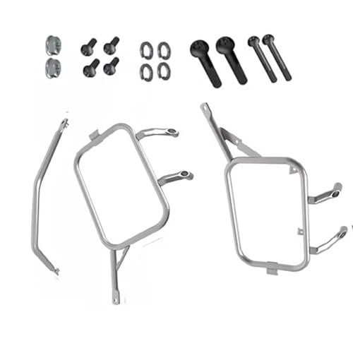 Support Sacoche ZONTES ZT703 2024, Cadre Porte-Bagages en Aluminium Renforcé Argent