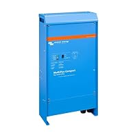 Victron Energy MultiPlus Reiner Sinus Wechselrichter 80 Amp Batterie Ladegerät, Spannungswandler, Transferschalter Inverter Kompakt, 2000VA 12-Volt 230V – Ansicht 4