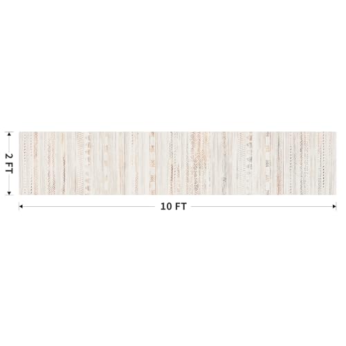 2x10 Runner Rug Machine Washable Non Slip Area Rug Distressed Neutral Moroccan Boho Rug Ultra Soft Floor Runners for Hallways for Entryway Laundry Room Kitchen, Multi