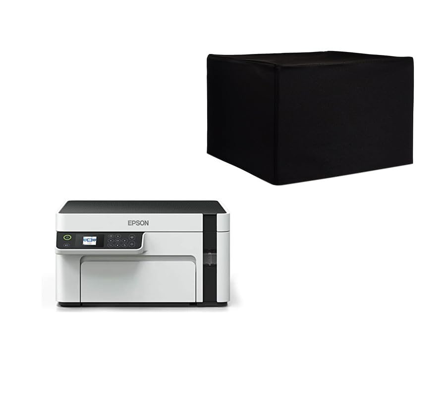 JeJos Printer Dust Cover Case Compatible with Epson M2120/ M2110 Multi-function WiFi Monochrome Inkjet Printer - Black (B0CCLFSQHF) Amazon Price History, Amazon Price Tracker