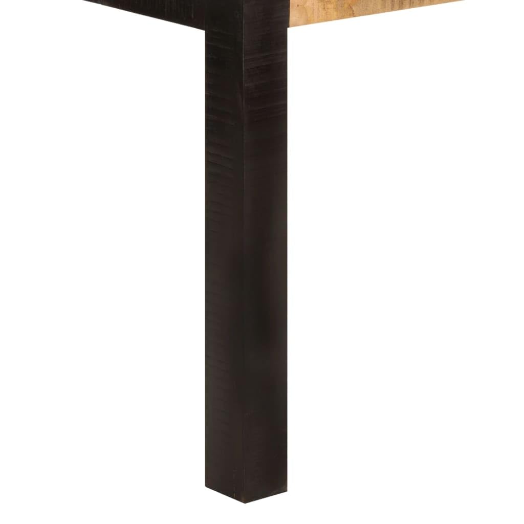 vidaXL Tavolo da Pranzo 120x60x76 cm in Legno Massello di Mango, Tavolo, Tavolo Sala da Pranzo, Tavolo in Legno, Tavolo da Cucina
