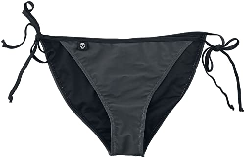 Black Premium by EMP Bas de Bikini Petit Imprimé Femme Bas de Bikini Gris XL Cover