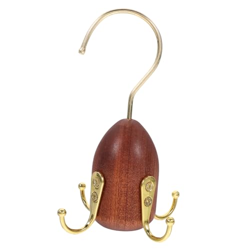 Garneck Belt Rack Organizer for Closet Elegant Multi-Hook Hanger for Scarves Ties Belts Space-Saving Storage for Home and Retail Spaces Design for Neat Organization