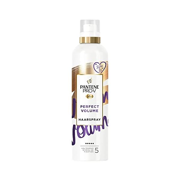 Pantene Pro-V Haarspray, Perfect Volume, 250ml, mit Jojobaöl, Haltegrad 5, kreiert langanhaltendes Volumen, Haarpflege