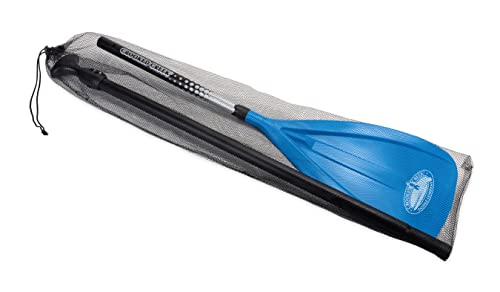 Trac-Outdoor Products Crooked Creek 3-Piece Adjustable Sup Paddle With Mesh Bag - Adjusts From 67-Inches To 86-Inches (50492), Blue #TOP7