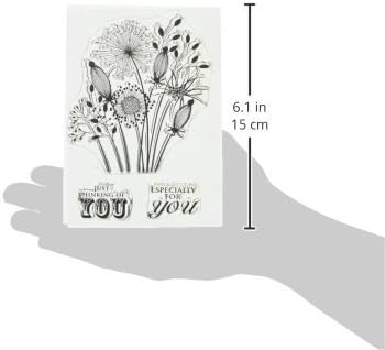 Woodware Jane Gill Clear Magic Stamp-Going to Seed, A6