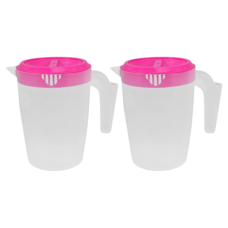 Couvercle en plastique Cabilock lot de 2 avec poignée ergonomique pour récipient à boire