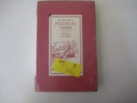 Buy Faber Book of Political Verse — BookShops.in