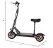 iENYRID M4 Electric Scooter with Seat for Adults, 28 Mph max Speed & 31 Miles max Range,10 inch Tires Offroad Electric Scooters 300lbs Weight Limit, 48V 800W Motor Folding Commuting e Scooter