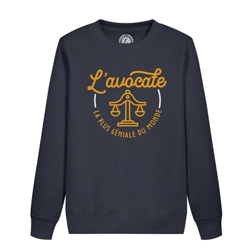 Sweatshirt enfant la meilleure avocate du monde pour fille et garçon