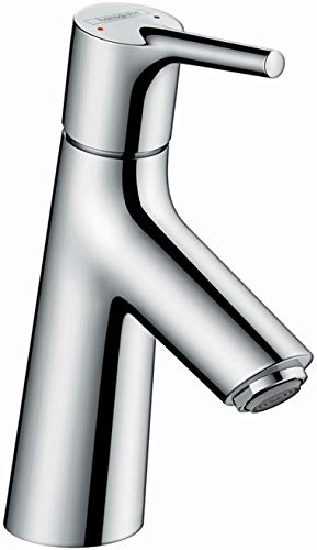 hansgrohe Talis S Modern Premium Easy Clean 1-Handle 1 7-inch Tall Bathroom Sink Faucet in Chrome, 72010001