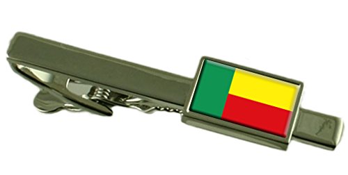 Cravate et pochette Bénin avec bar le coffret cadeau idéal pour homme