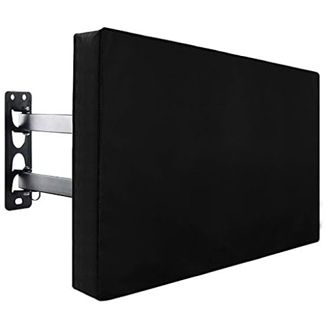 Abdeckhauben für Möbelsets Outdoor-TV-Abdeckung mit wasserdichtem Reißverschluss Cover