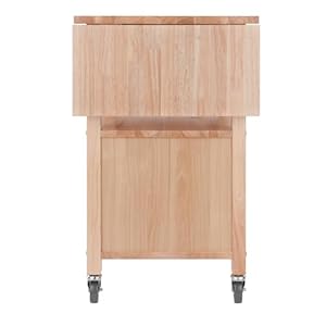 Winsome Wood Drop-Leaf Kitchen Cart Winsome Wood Drop Leaf Kitchen Cart
