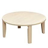 NEWラウンドテーブル70㎝ 丸型 ちゃぶ台 ホワイトウォッシュ WR-70WW