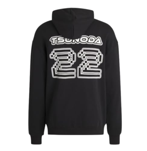 HUGO Men's Tsunoda Graphic F1 2025 Racing Bull Fan Hoodie