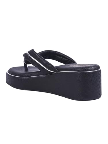 Image of Shoetopia Wedges Sandal for Women & Girls Criss-Cross Strap Design Stylish Comfortable, Durable Heels - Perfect for Casual & Party