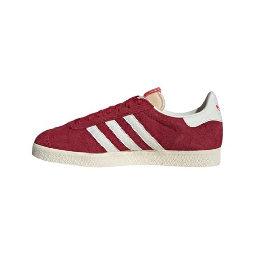 Image of adidas Originals Gazelle Mens Shoes, Team Victory Red /Off White /Cream White, Size 9.5