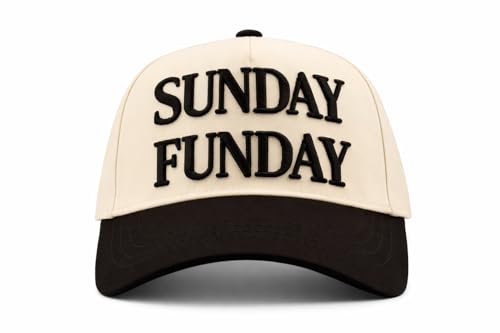 Image of Two-Toned Embroidered Lettering Dad Hat Original Classic Vintage Low Profile Baseball Cap Adjustable Plain Snapback
