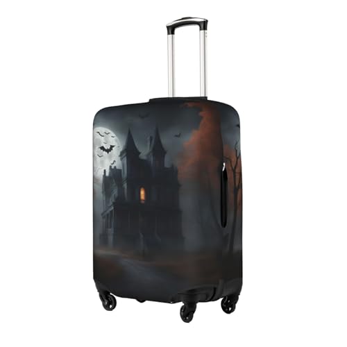 Housse de bagage unique Halloween blanche en taille L lavable - 2