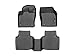 WeatherTech Custom Fit FloorLiners for VW Tiguan - 1st & 2nd Row (44989-1-3), Black