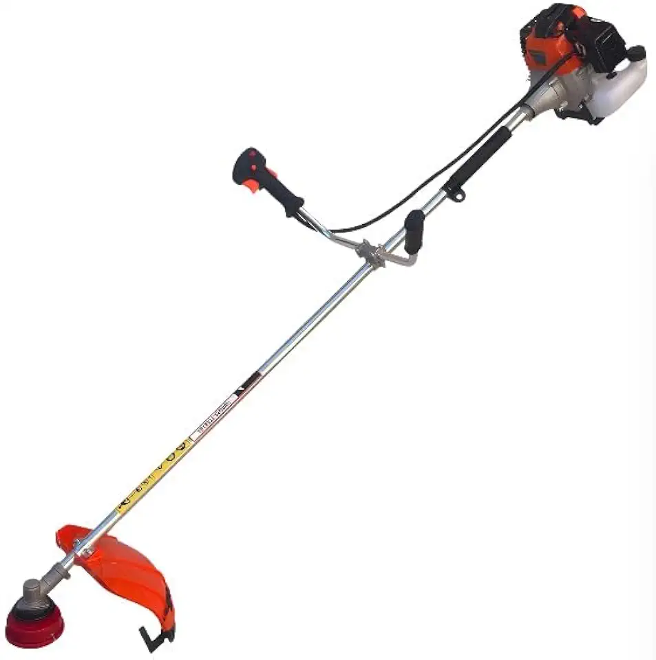 Roçadeira e Aparador de Grama Lateral a Gasolina Import Way IWRG2T63 Motor 2 Tempos 63cc 2,2HP Alta Cilindrada Forte e Robusta p/Grama e Mato Pesado