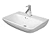 Produktbild Duravit Waschtisch compact ME by Starck 600m Weiß Seidenmatt, 3 Hahnlöcher, 2343603230