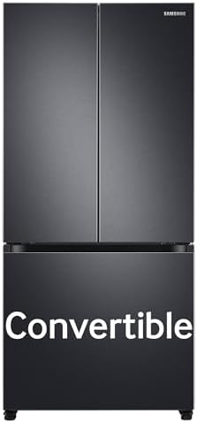 Samsung 550 L Inverter Frost-Free French Door Refrigerator (RF57A5032B1/TL, Black DOI, Convertible), Real Stai