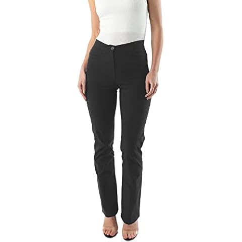 URBAN STITCH High Waist Stretch Trousers Cover