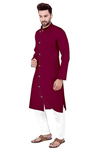 Image of trustous Men's Cotton Kurta Set