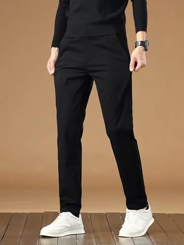 Image of Lymio Trouser for Men || Casual Trouser Man || Solid Style Pant || Drawstring Fit Pant (TR-31-34)