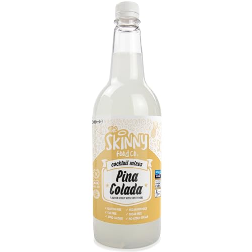 Flaco Comida Mezclas De Cóctel Sin Alcohólico Bebida Baja En Calorías 1L Piña Colada