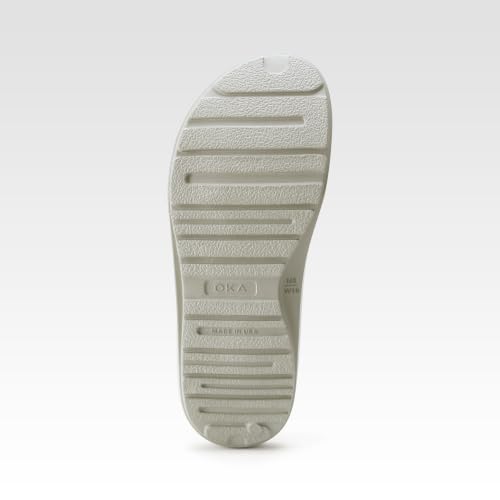 Image of Oka Unisex Recovery Flip Flops | Arch Support Cushioned Sandal | Lightweight Sustainable | Made in the USA